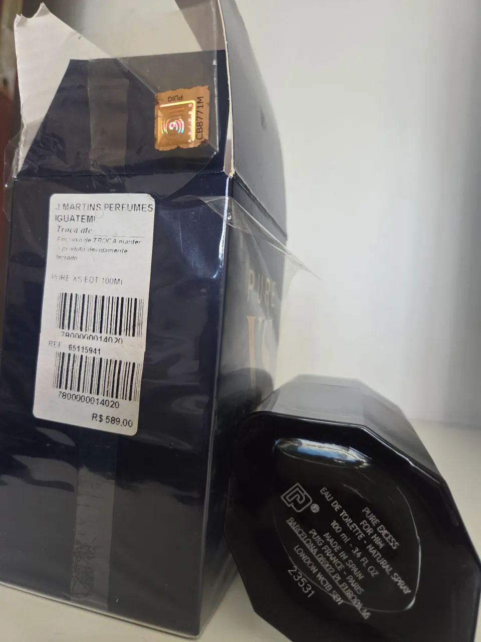 Perfume paco rabanne xs pure - Foto 2