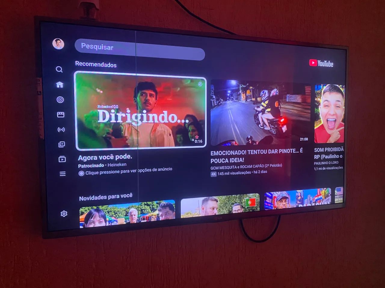 Tv LG 40 polegadas smart  - Foto 3