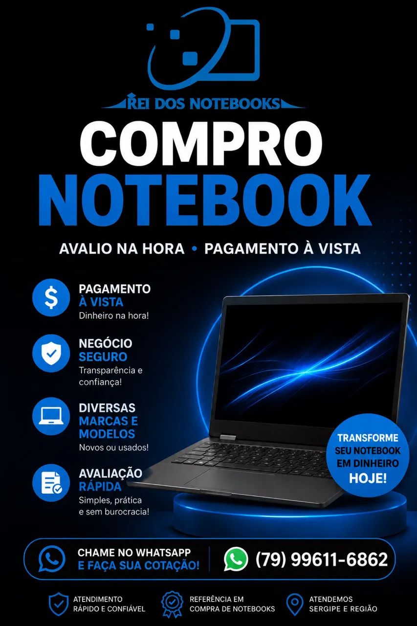 C0MPR0 NOTEBOOK USADO I3 i5 Ryzen 