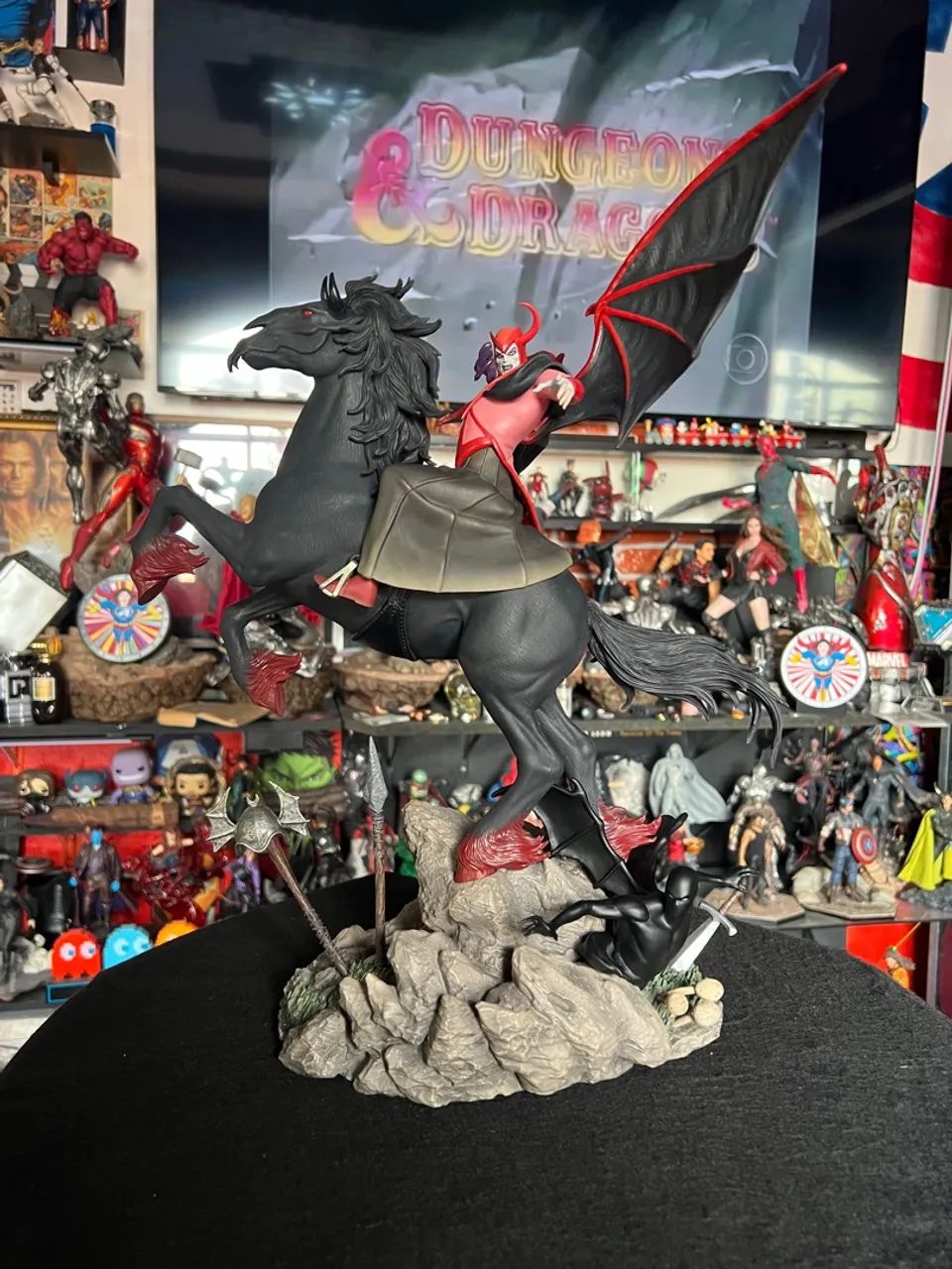 Vingador - Caverna Do Dragão - Art Scale 1/10 - Iron Studios (SEM CAIXA)