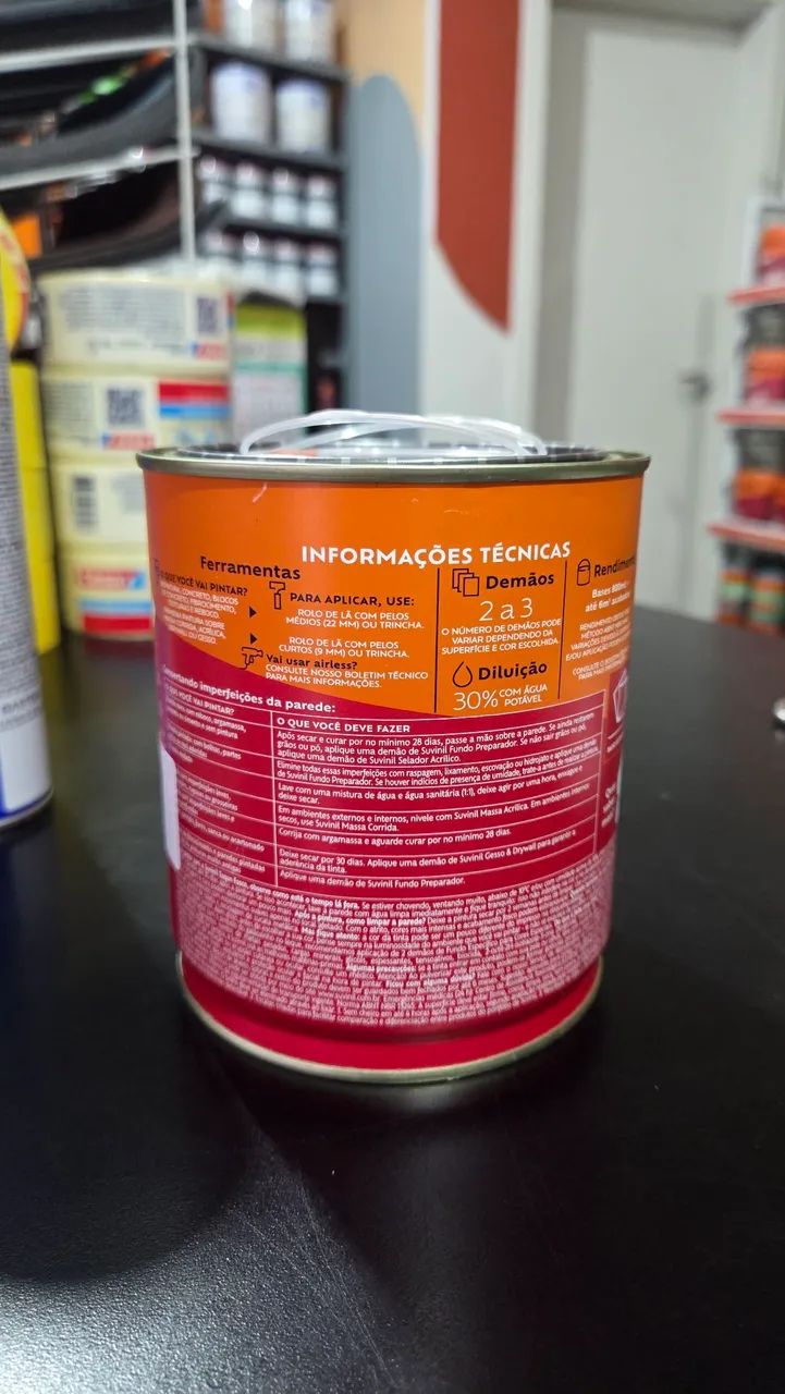 Tinta Suvinil Terracota 800ml - Foto 4