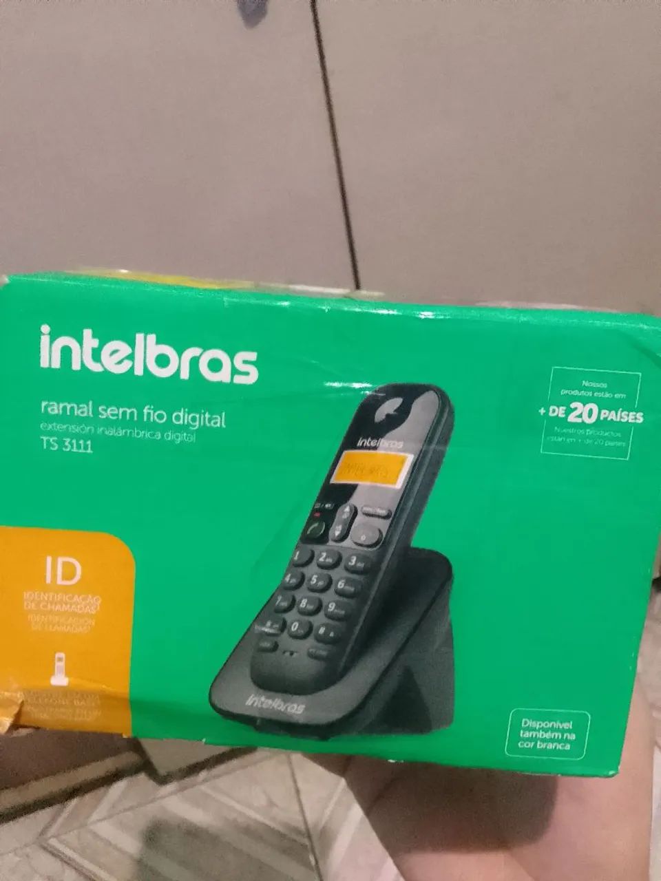 Telefone intelbras ramal sem fio 
