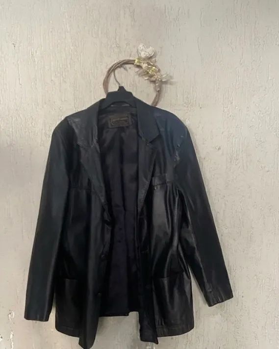 Jaqueta couro legítimo 