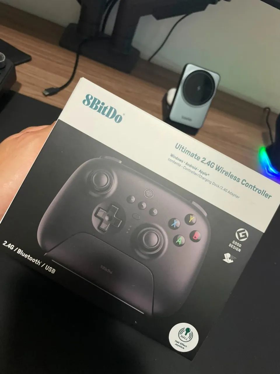 Controle 8BitDo Ultimate 2.4G Wireless - Foto 3