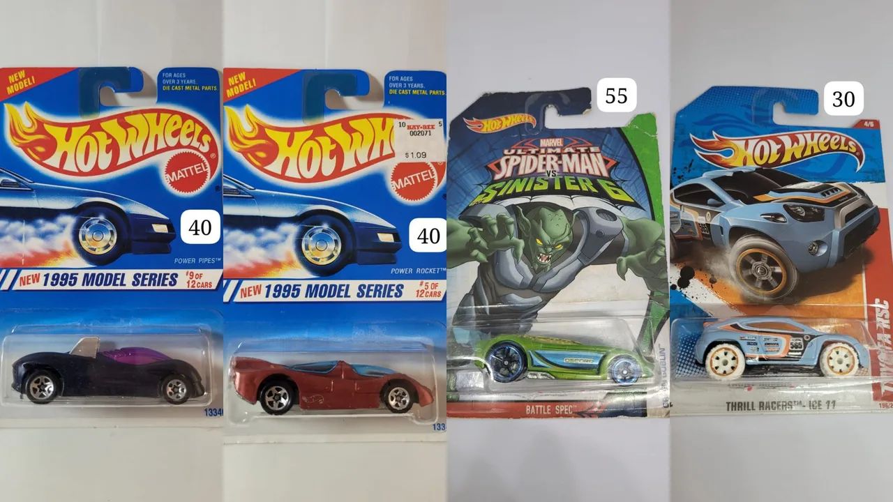 Miniaturas Modelos Acceleracers e Via 35 Hot Wheels  - Foto 3