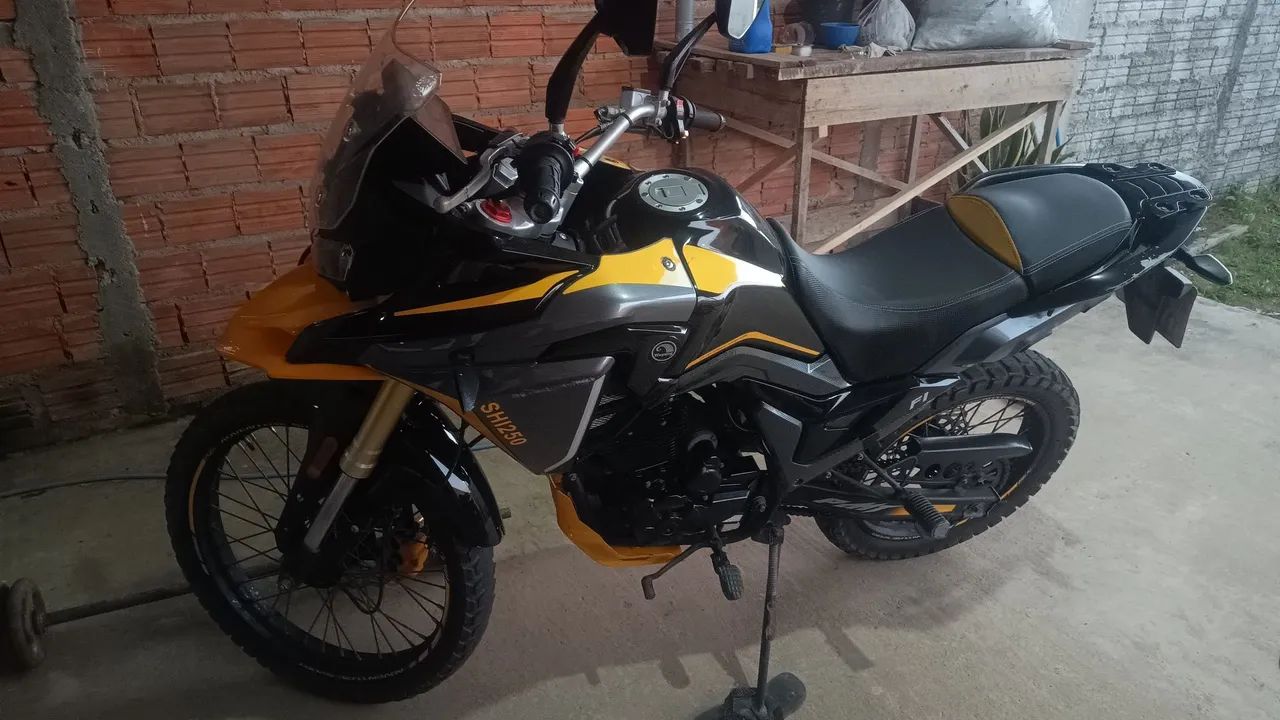 Moto em estado de nova! Sgi250 - Foto 4