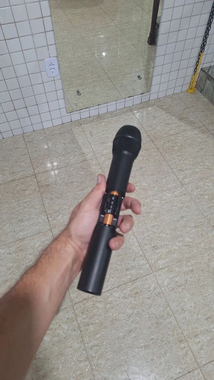 Vendo microfone (só o bastão) novo Devox dx-132 - Foto 3