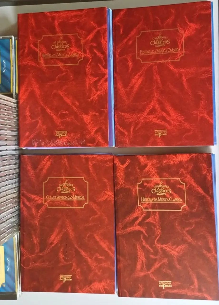 Os Grandes Clássicos 77 CDs e 4 Livros - Coleção Completa - Foto 2