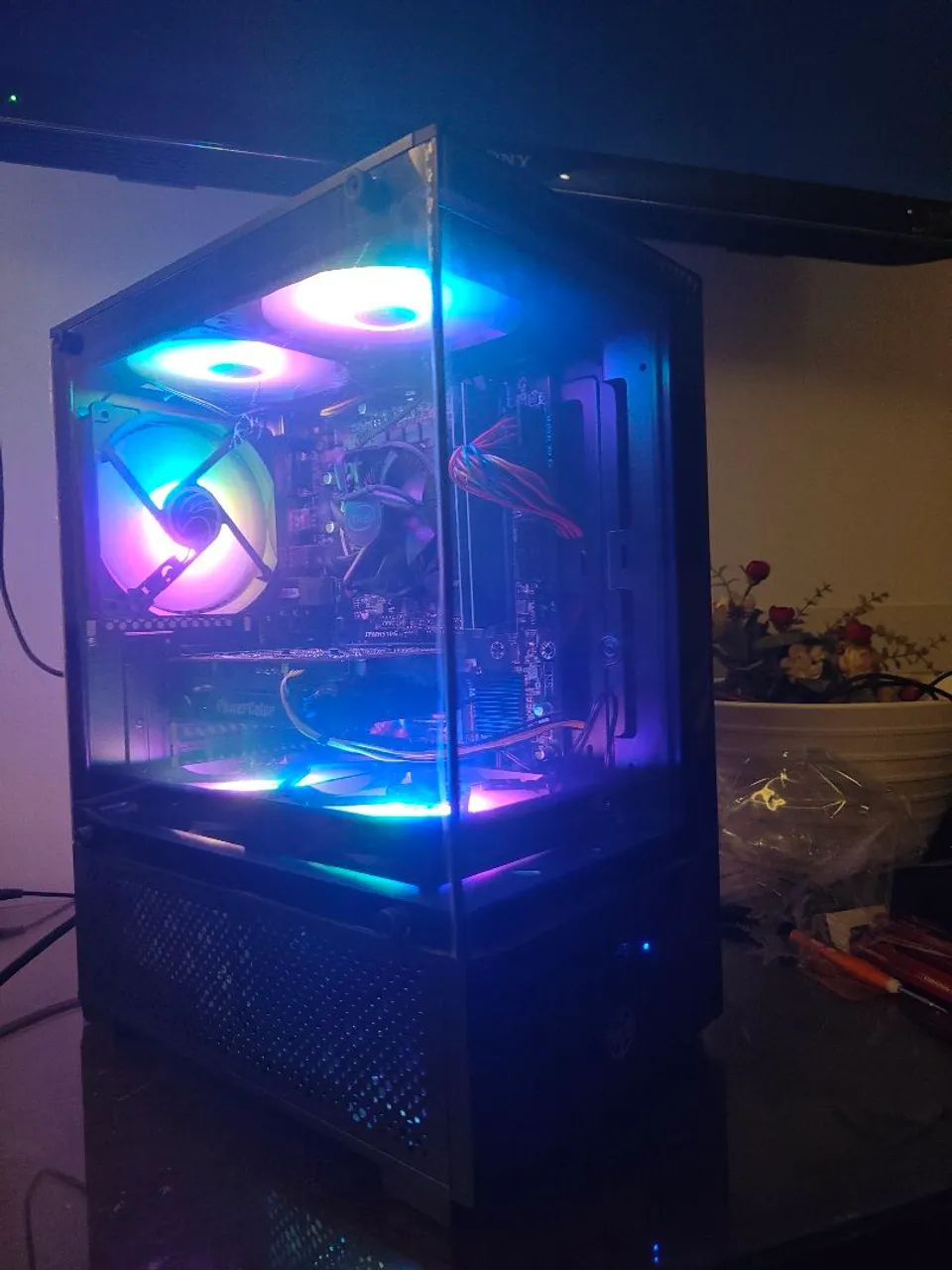 PC completo/Workstation Xeon e5 2699 v3= i5 12400f=ryzen 5 5500 e RX 5700 xt - Foto 2