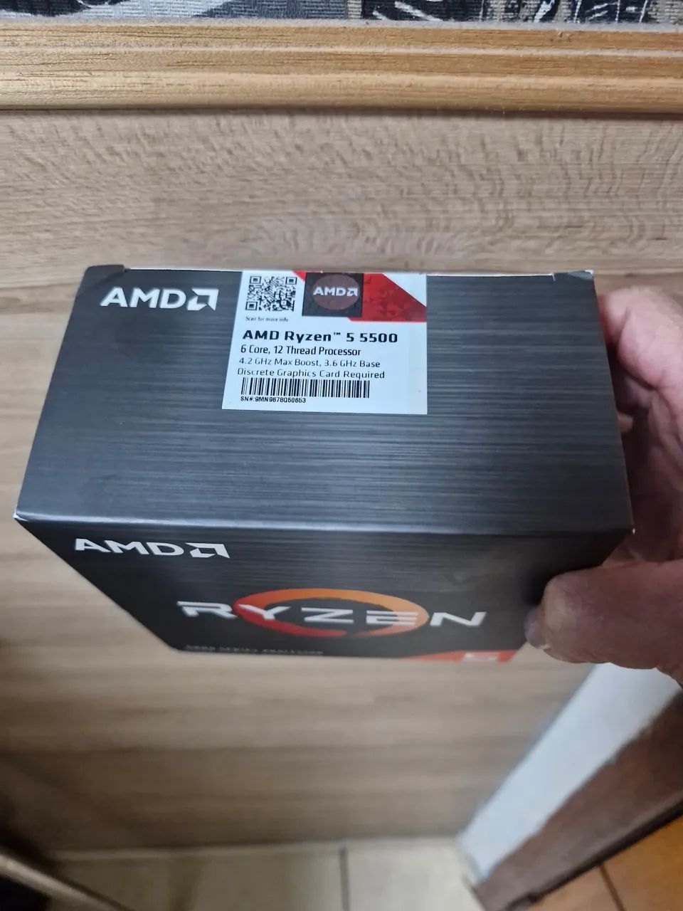 Processador Ryzen 5 5500 (lacrado) - Foto 2