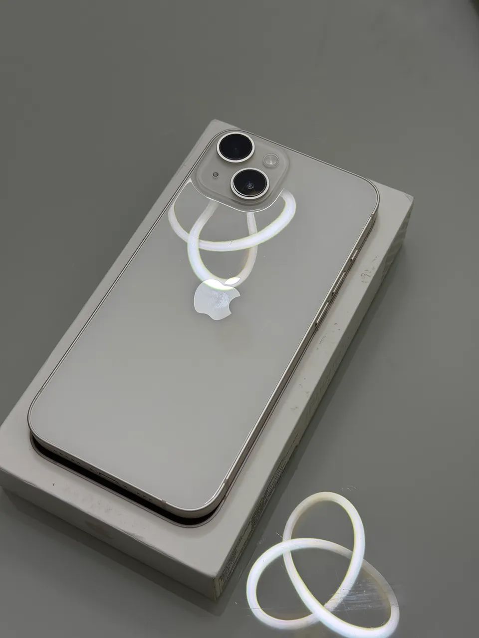 iPhone 14, branco, 128gb, único dono 