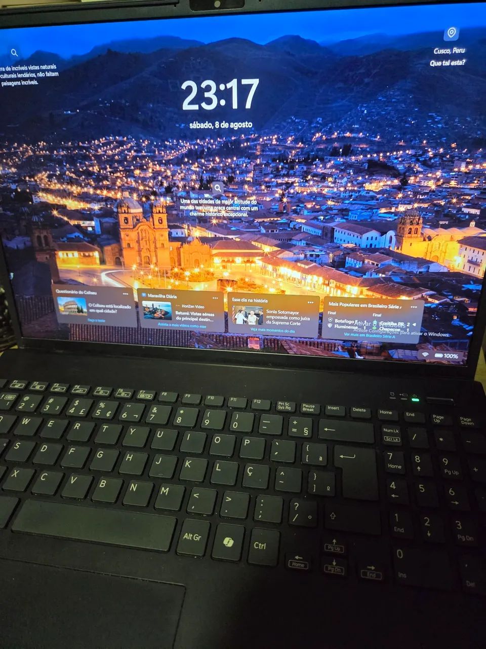 Notebook VAIO FE16 usado