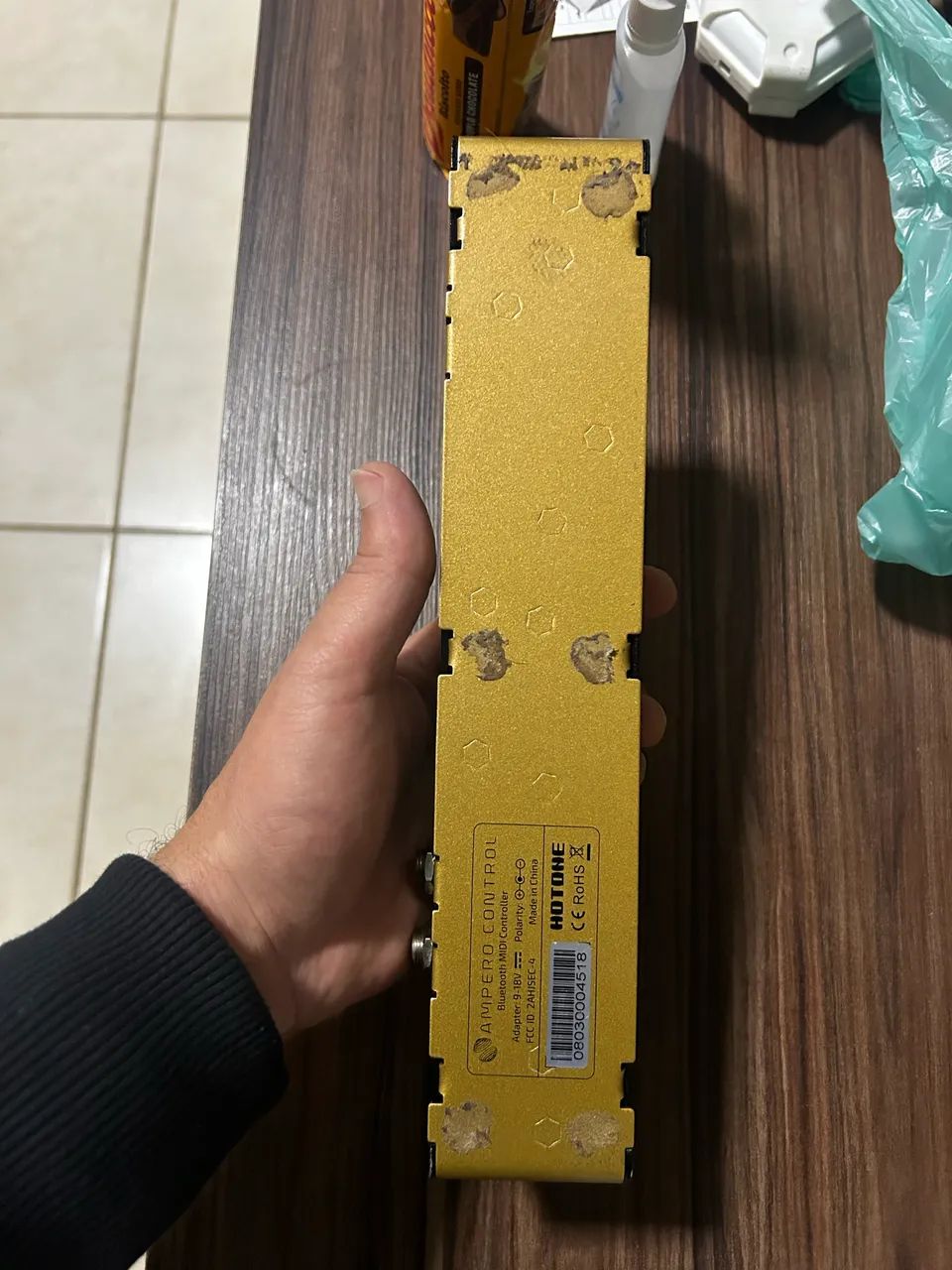 Controlador midi  Ampero control