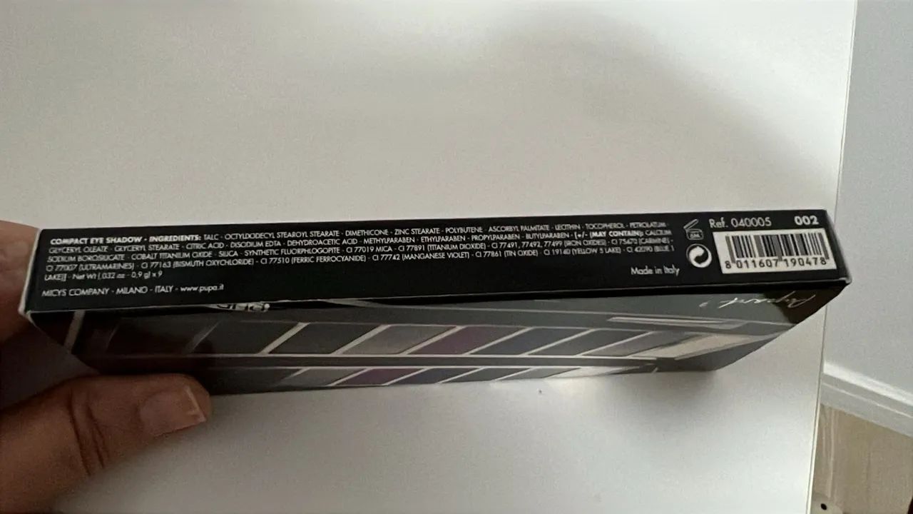 Paleta de sombras Pupa Milano nova - Foto 4