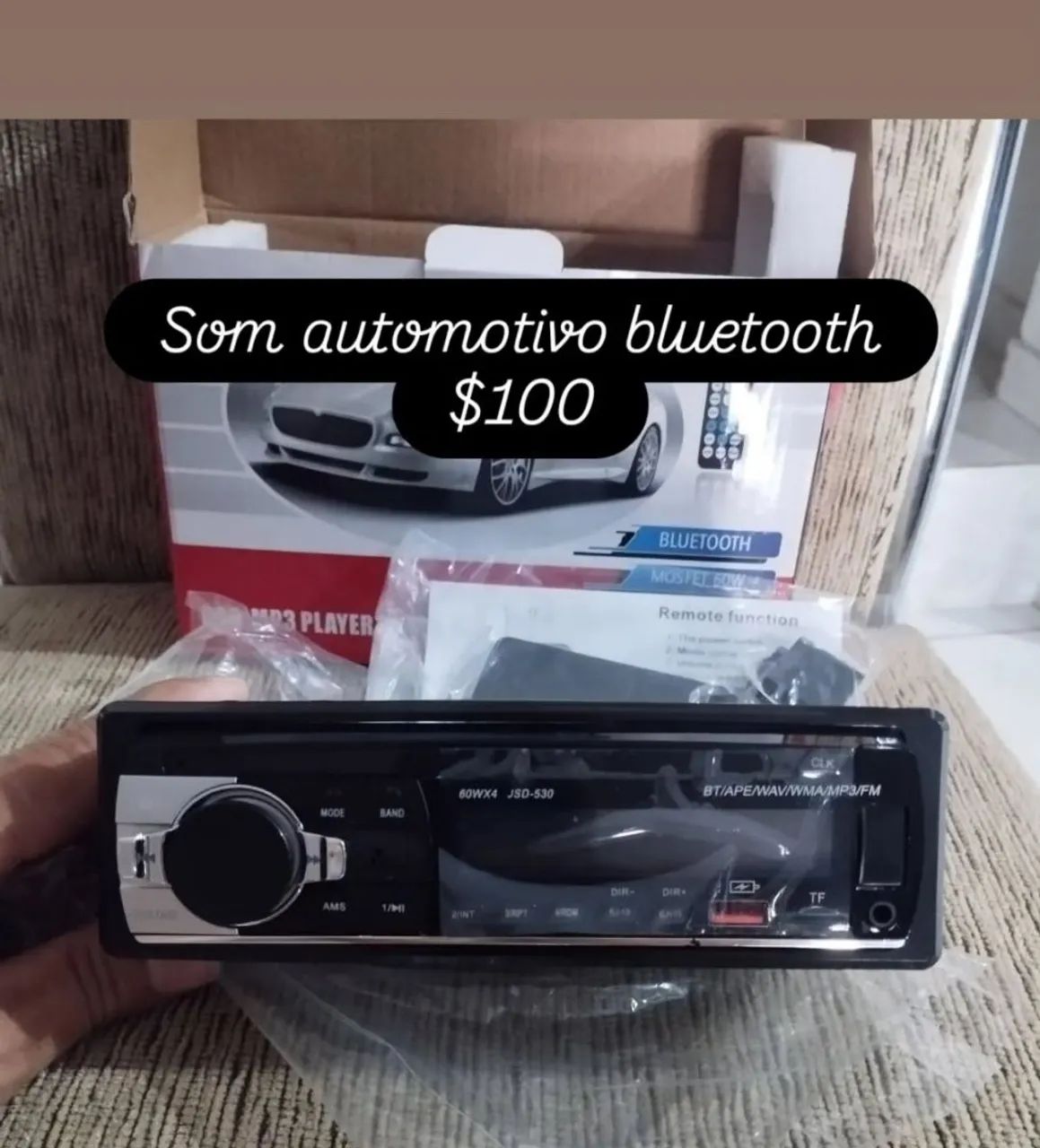 Som bluetooth 60w 