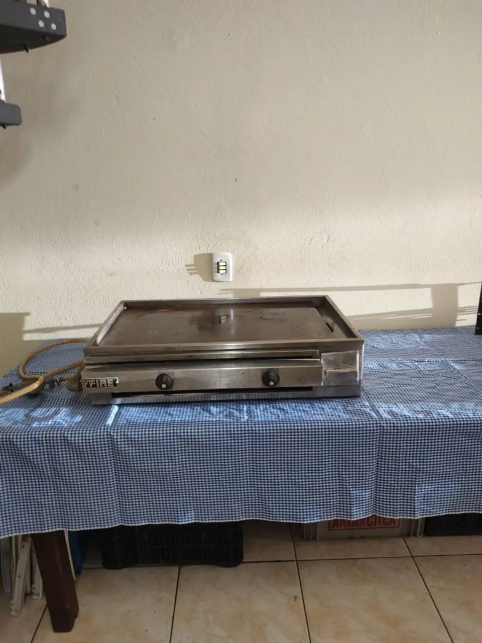 Chapa Lanches Profissional - FIRE - 4 queimadores  - Foto 3