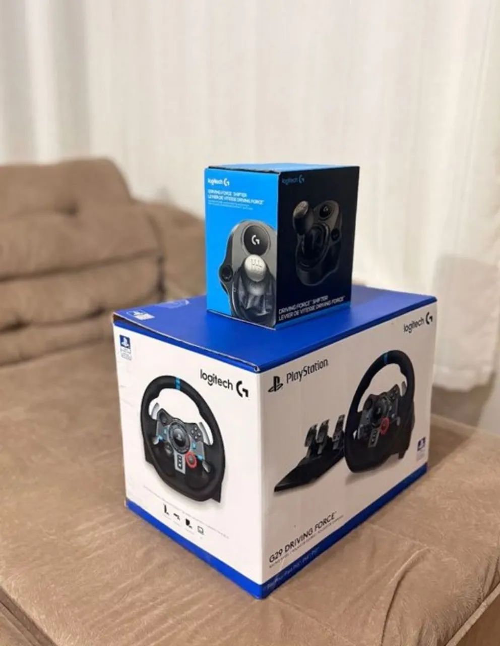 Volante G29 Logitech + Câmbio + Macha - Foto 2
