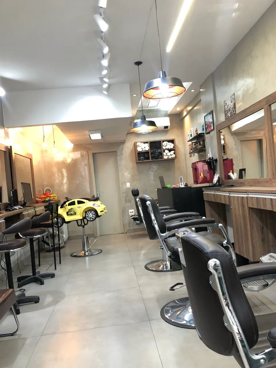 Recepção para barbearia 