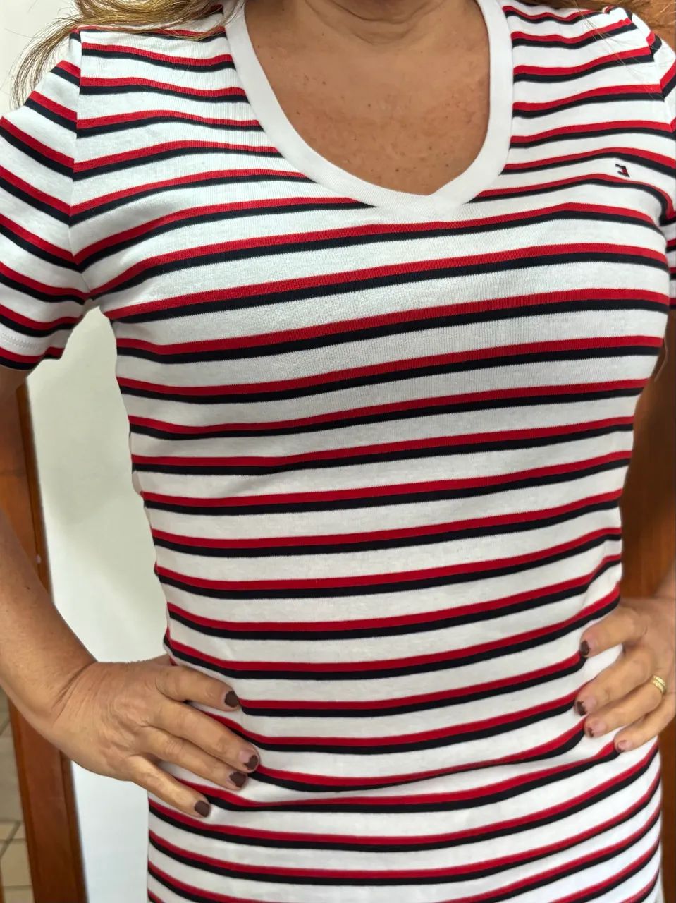 Camisetas Baby Look Tommy Hilfiger - Foto 4