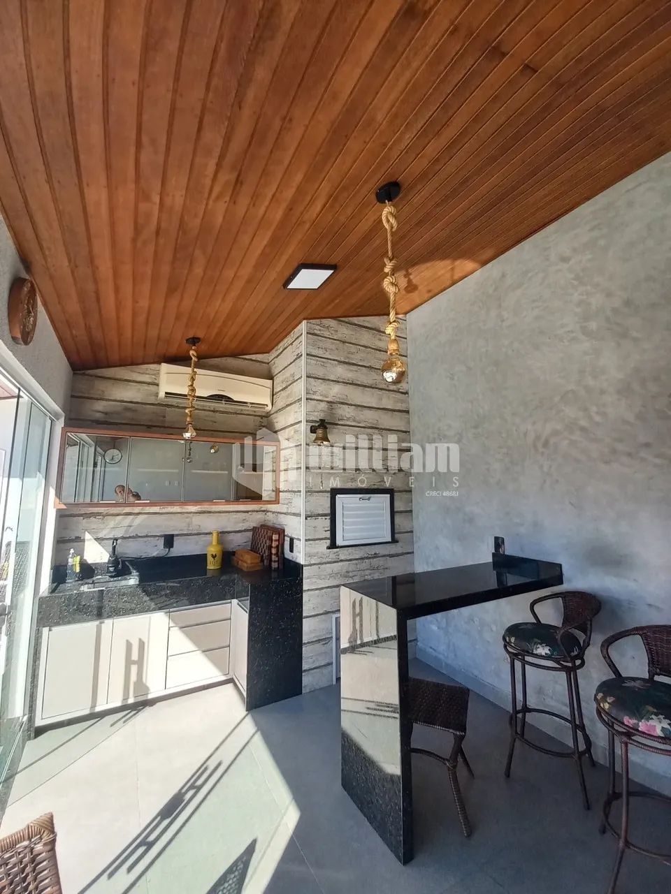 CASA MOBILIADA COM PISCINA, ÁREA DE FESTAS E GALPÃO - Foto 4
