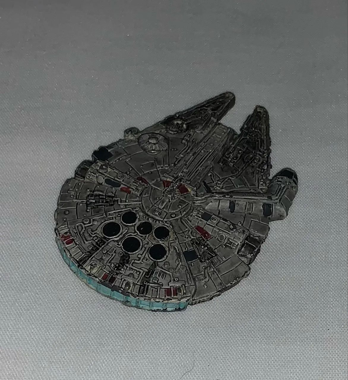 Star Wars Nave Millenium Falcon Miniatura Die Cast  - Foto 3