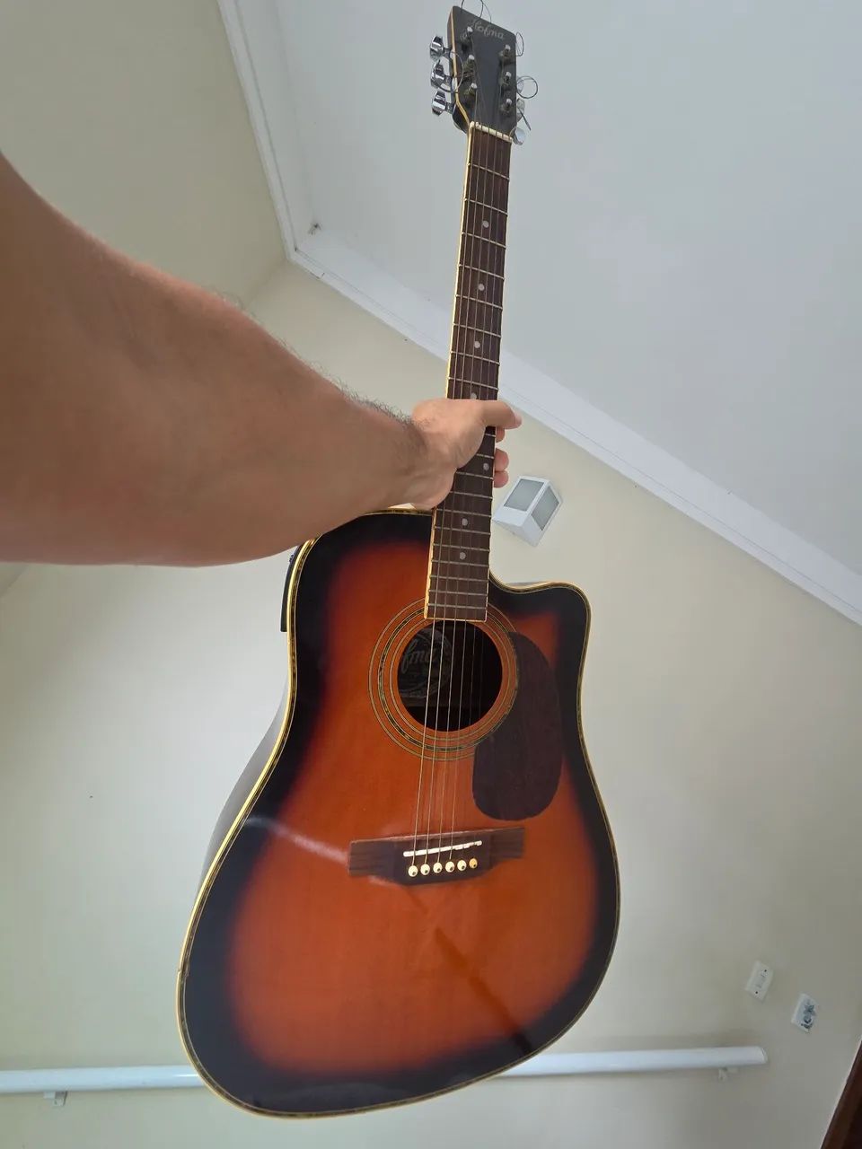 Violão Elétrico Aço (Usado)  - Foto 3