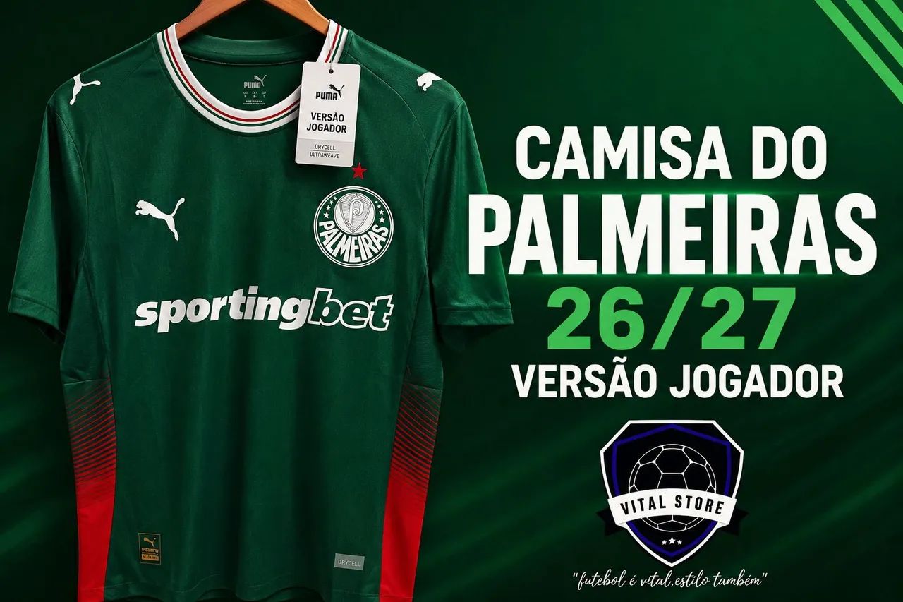 Camisa Home do Palmeiras 26/27