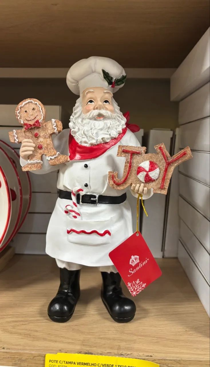 Papai noel porcelana 