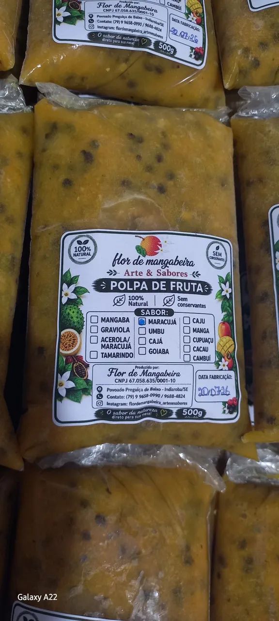 Polpa de Maracujá Artesanal  - Foto 6