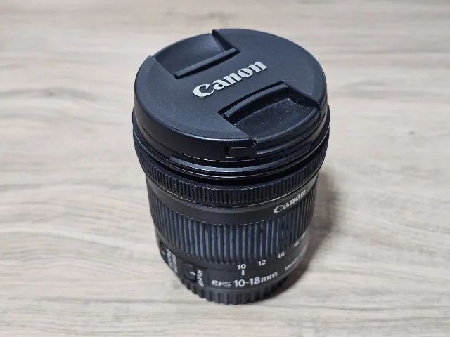 Lente Canon 10-18 com fungo