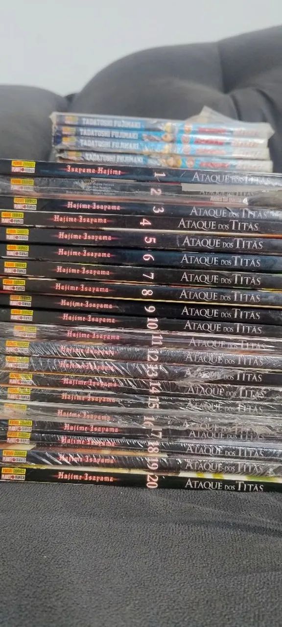 Coleção de Mangás Panini ? Reborn, Kuroko, AOT e AssClass - Foto 3