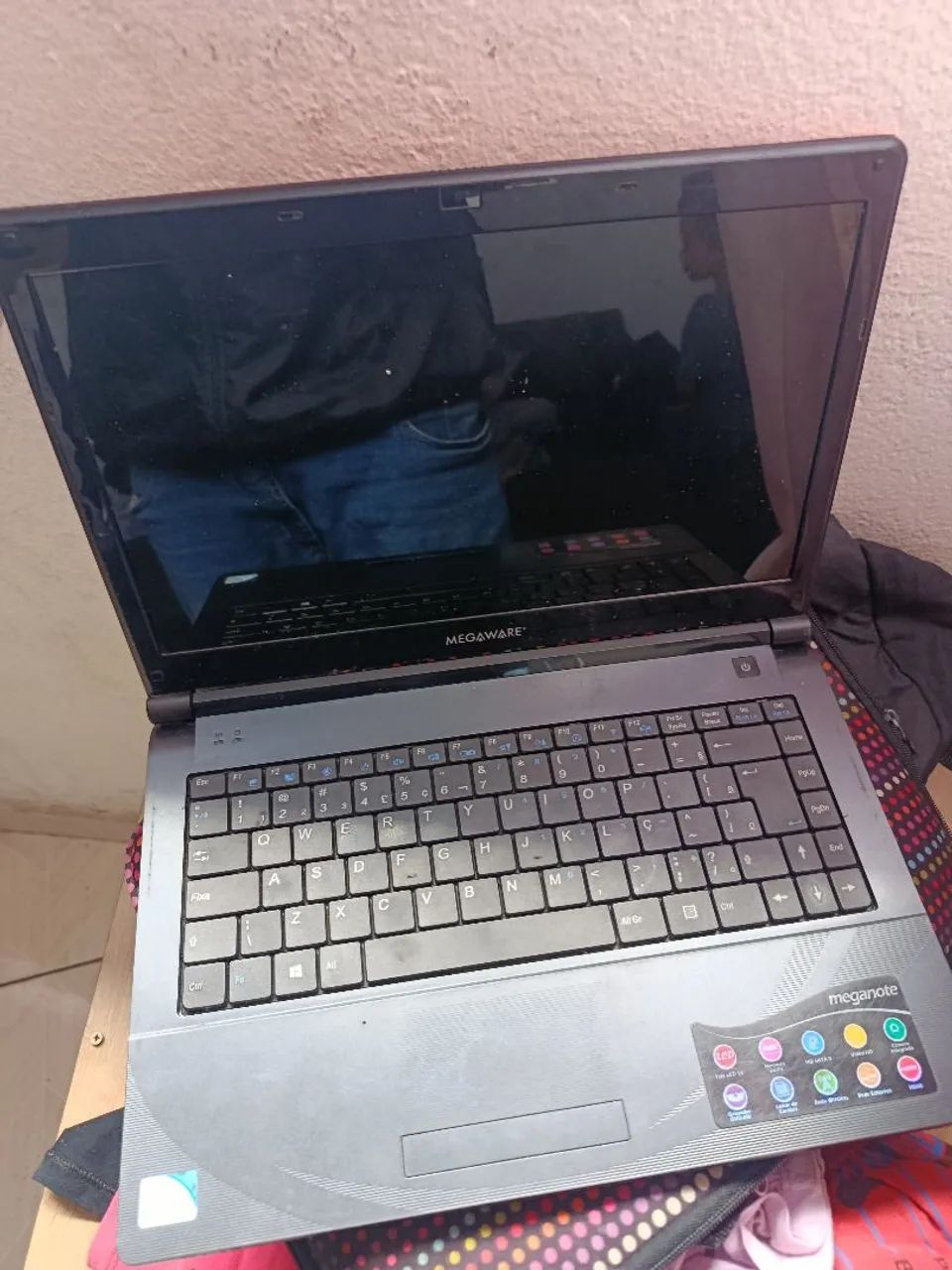 Notebook para retirada de peça 