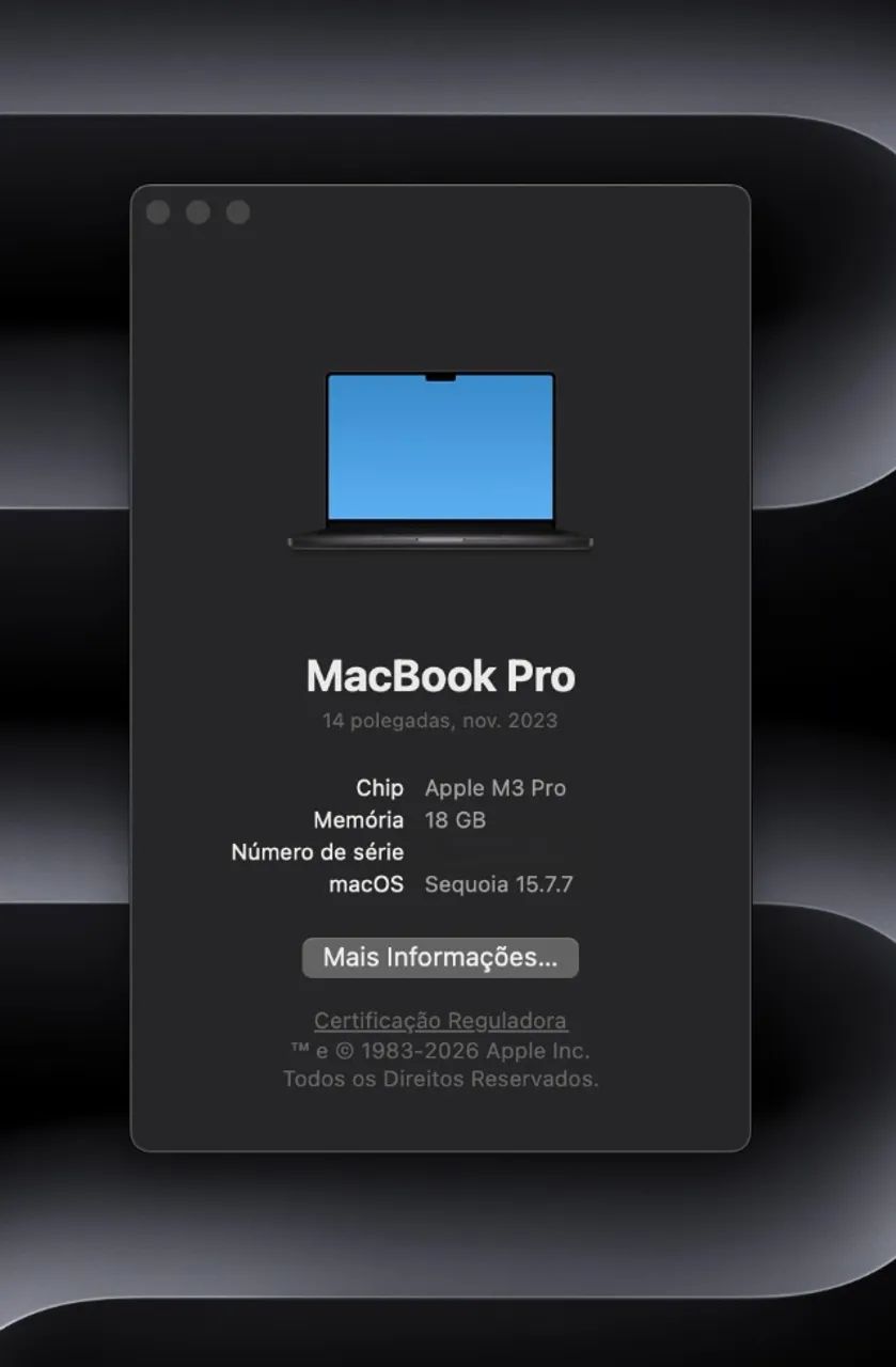 MACBOK PRO M3 14" 18GB RAM 1TB SPACE BLACK - Foto 4