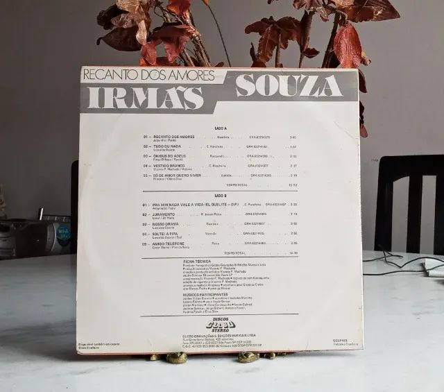 lp vinil - irmãs souza - recanto dos amores - Foto 2