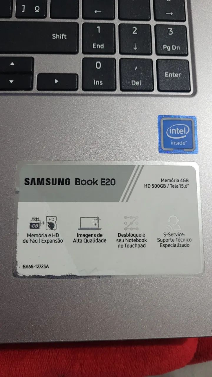 Notebook Samsung E20 usado - Foto 2