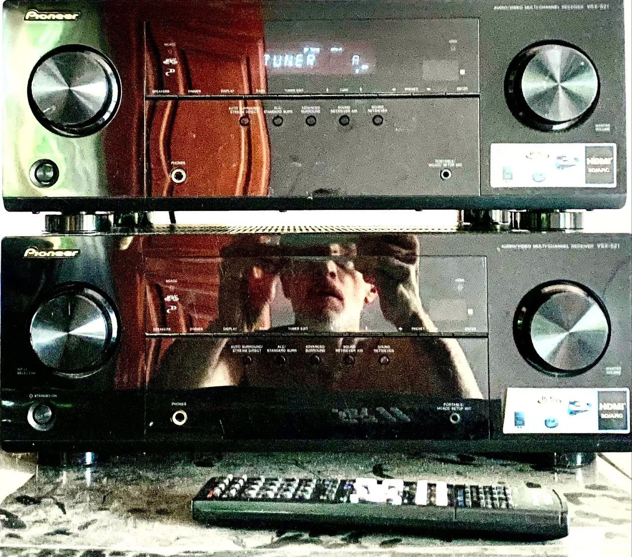 2 Receiver Pionner VSX-521 com defeito  - Foto 4