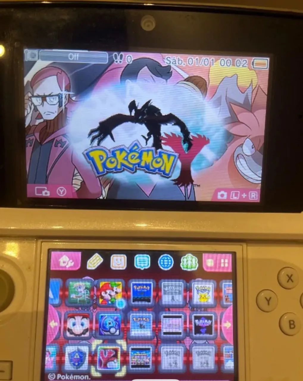 Nintendo 3DS Desbloqueado 16GB + caneta + carregador + todos os jogos de 3DS - Foto 2