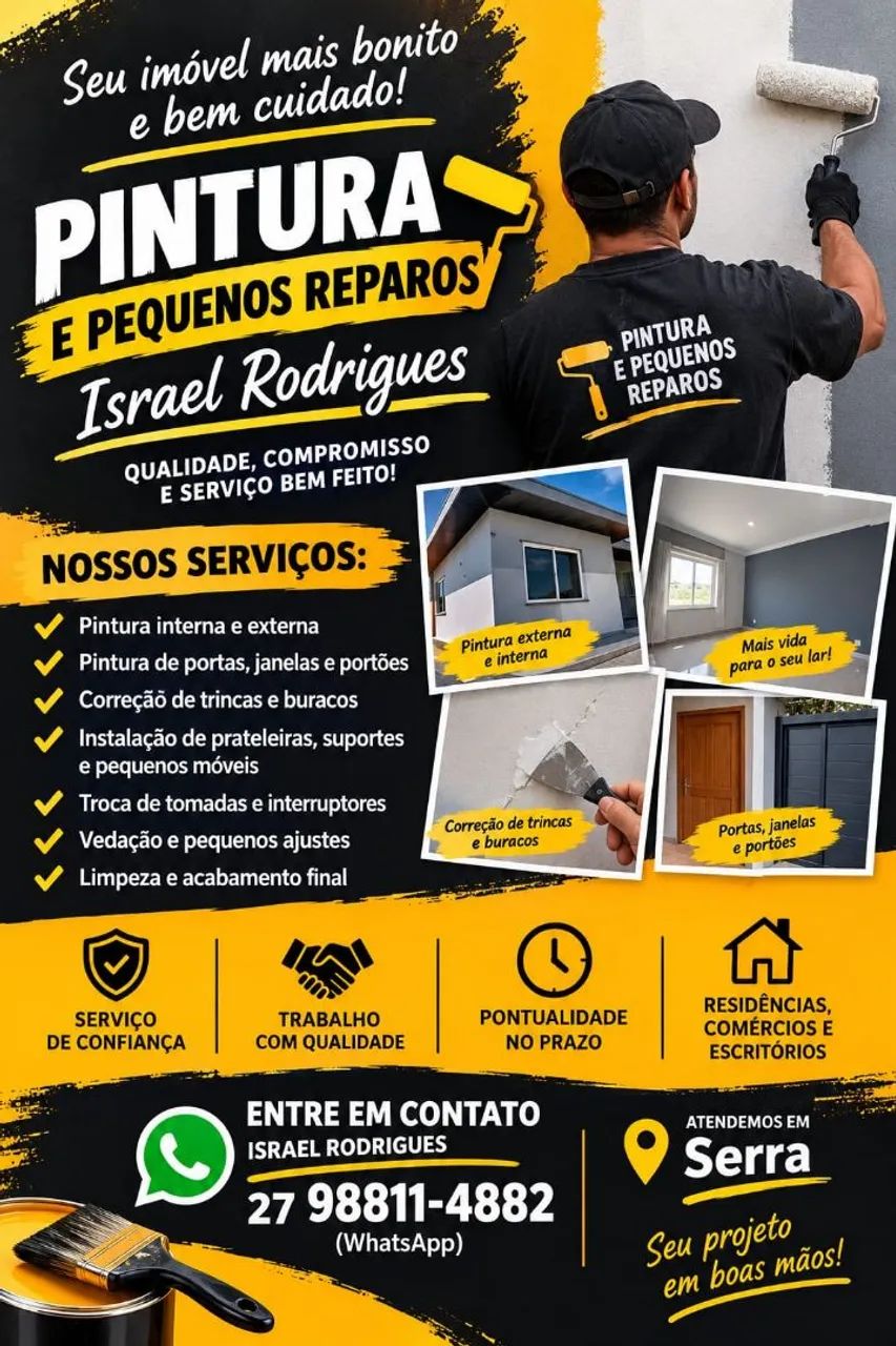Pintura e reparos 
