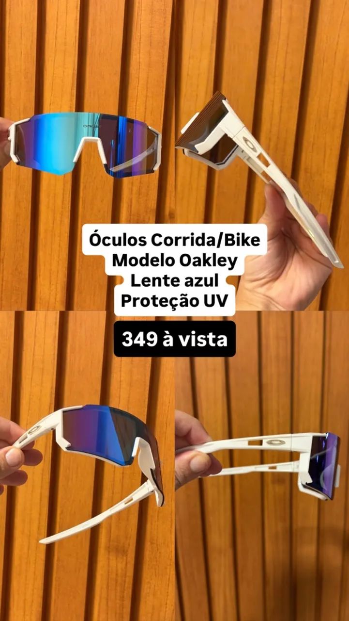 Óculos corrida bike Baixa Pace Oakley - Foto 4