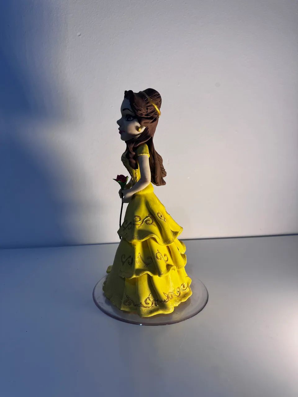 Boneca de biscuit princesa do filme bela e a fera - Foto 3
