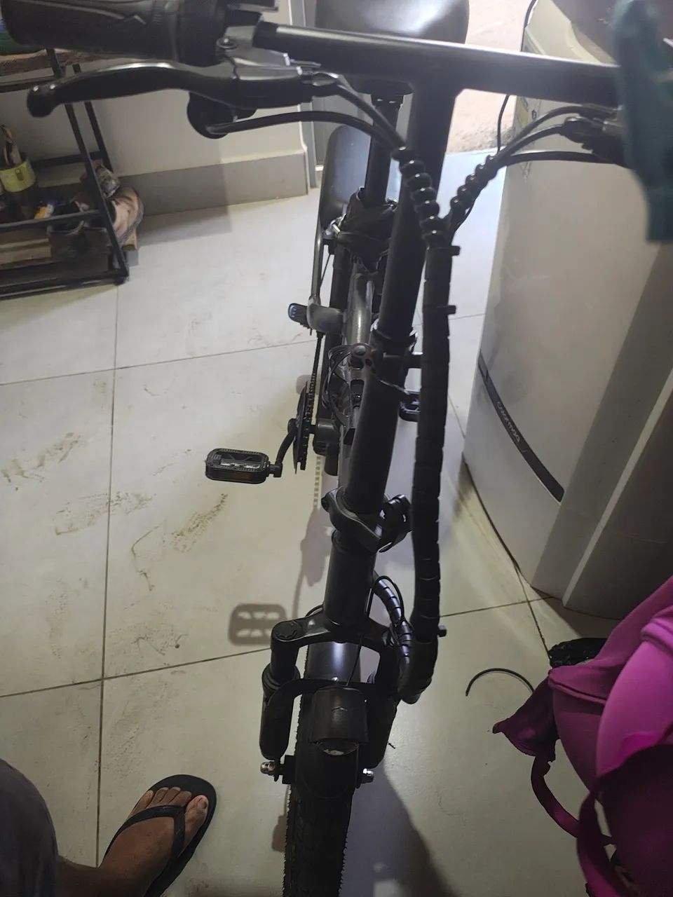 Bicicleta elétrica nova barata - Foto 5