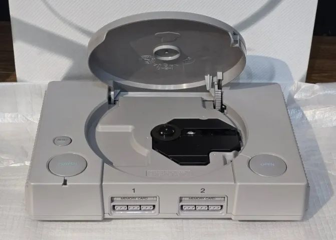 Console PS1 Fat SCPH 5500 Completo Japonês - Foto 2