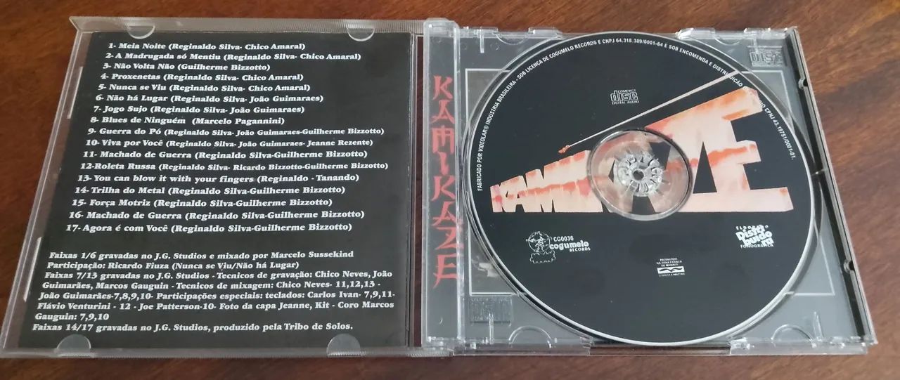 CD Kamikaze (Prensagem de Época) - Foto 2