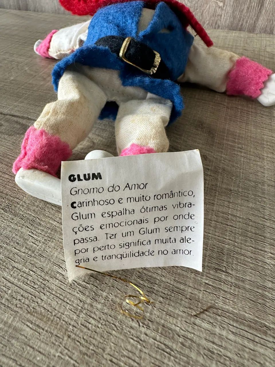 Gnomo do Amor Glum Raro Impecável Campinas-sp   - Foto 2