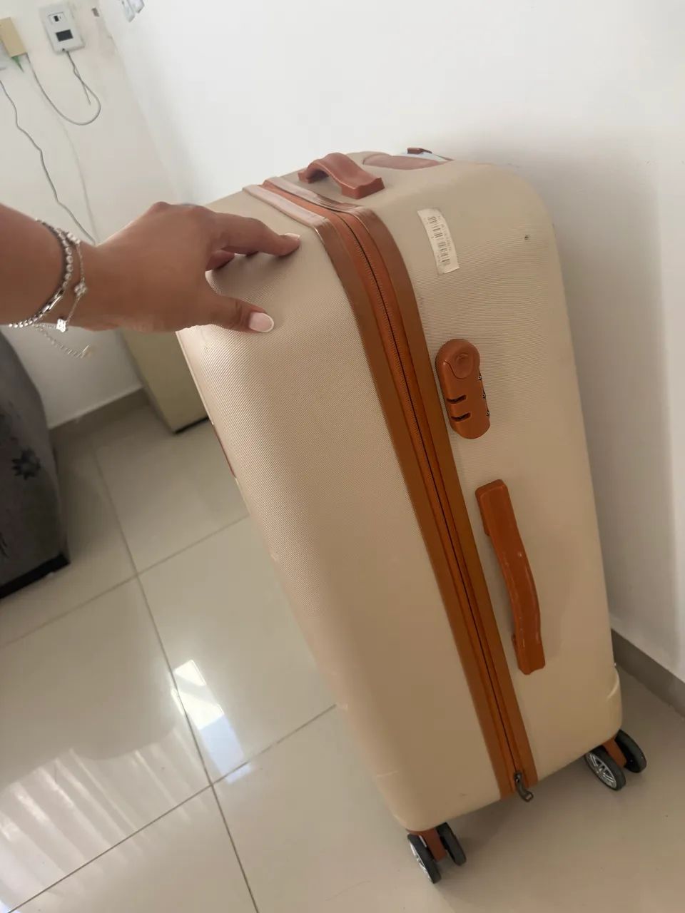 Mala de viajem nova até 32 kg  - Foto 5