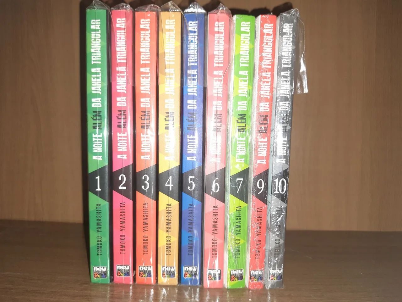 A noite além da janela triangular 1 ao 7,9 e 10