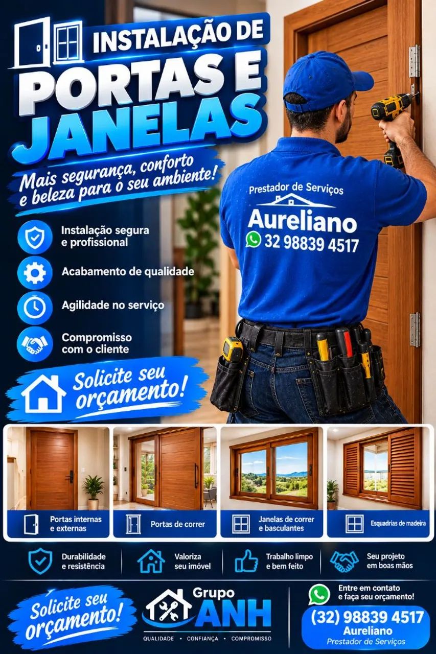 Instalador de Portas e Janelas