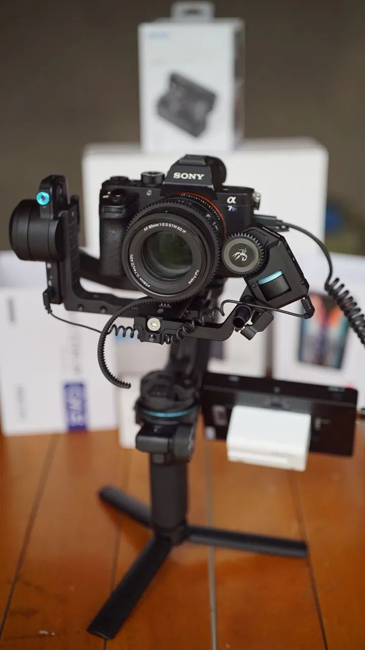 Kit Cinematografia A7SIi estabilizado - Foto 3