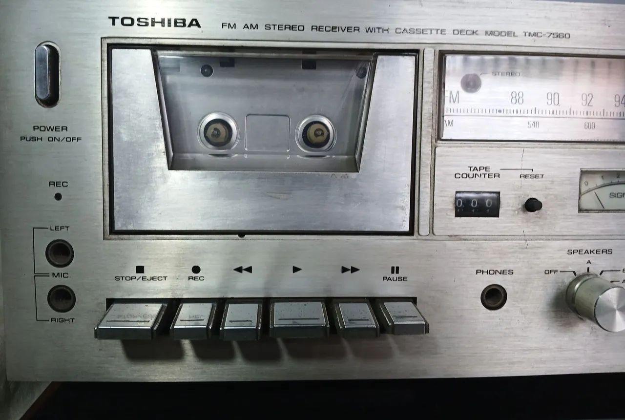 Tape deck toshiba tmc 7560 - Foto 3
