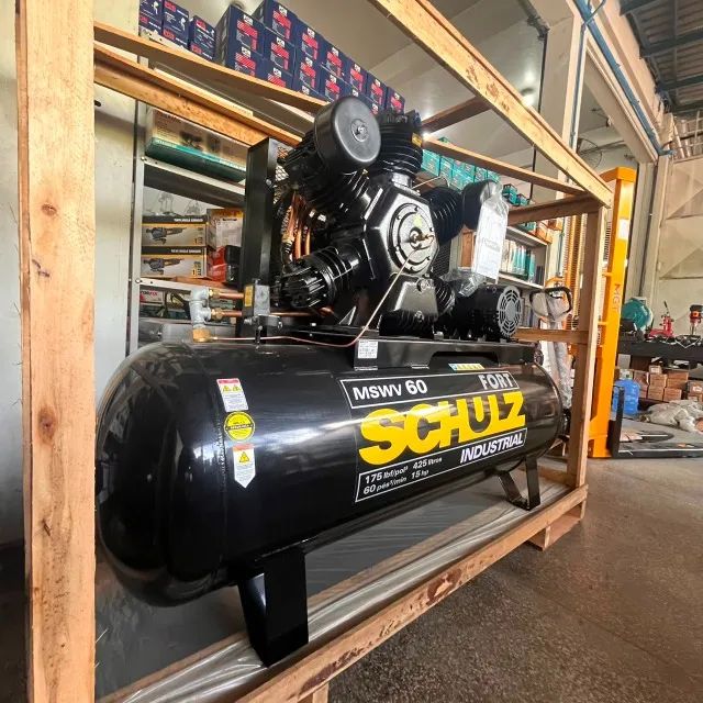  Compressor Schulz Fort MSWV 60 - 15HP | 60 PCM | 425 Litros - - Foto 2